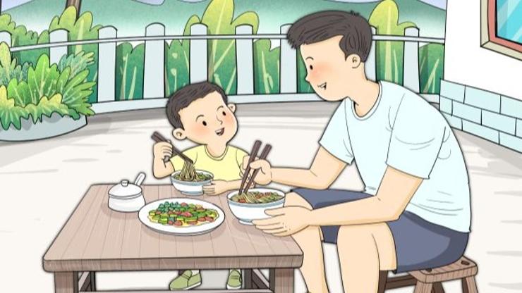 白百何晒与大儿子合照