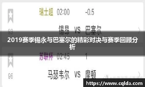 2019赛季锡永与巴塞尔的精彩对决与赛季回顾分析